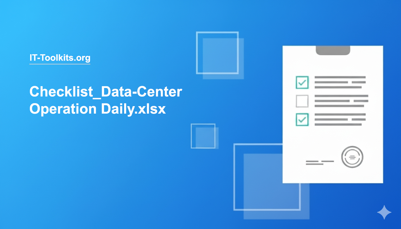 Checklist_Data-Center Operation Daily