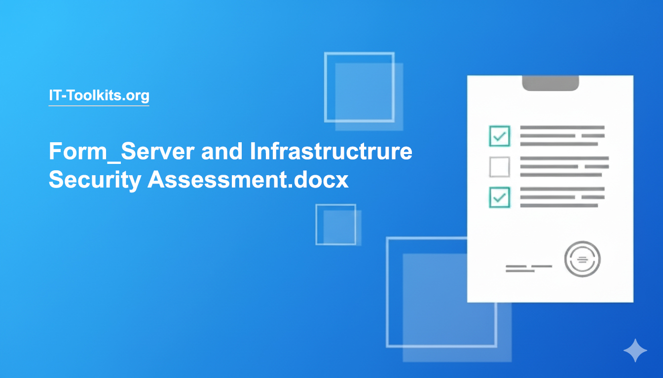 Form_Server and Infrastructrure Security Assessment